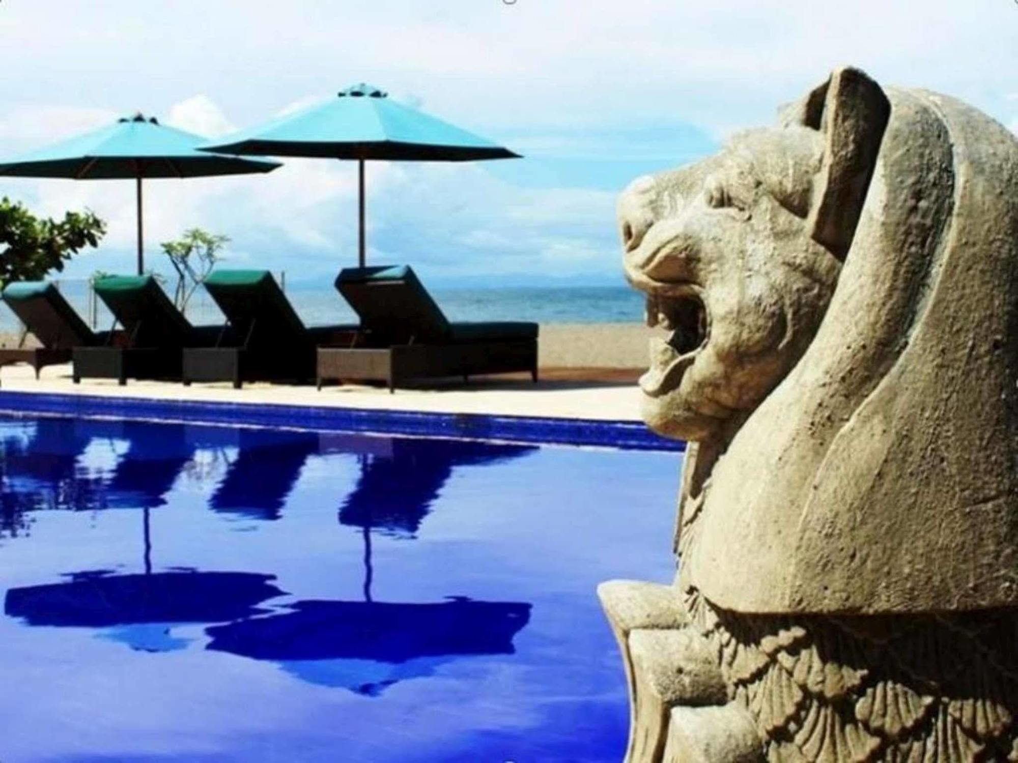 Lombok Beach Villa Mangsit Eksteriør bilde